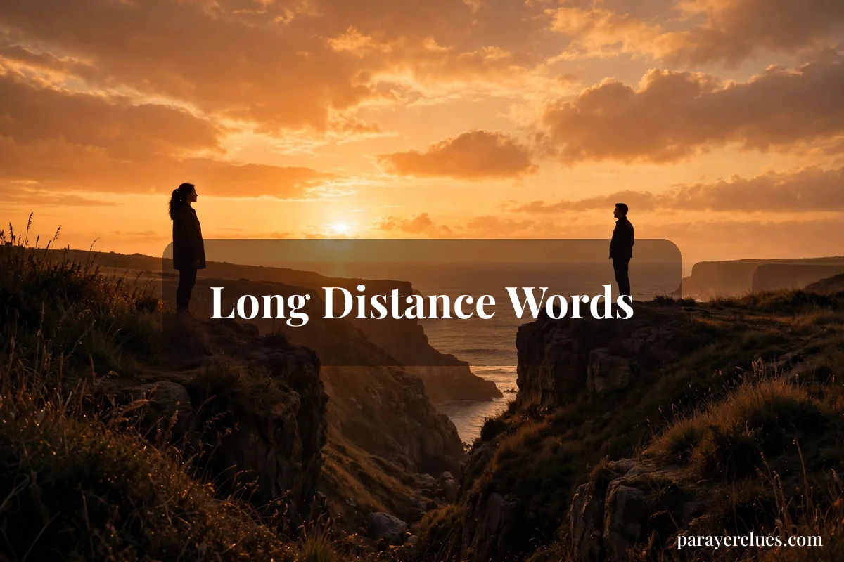 Long Distance Words