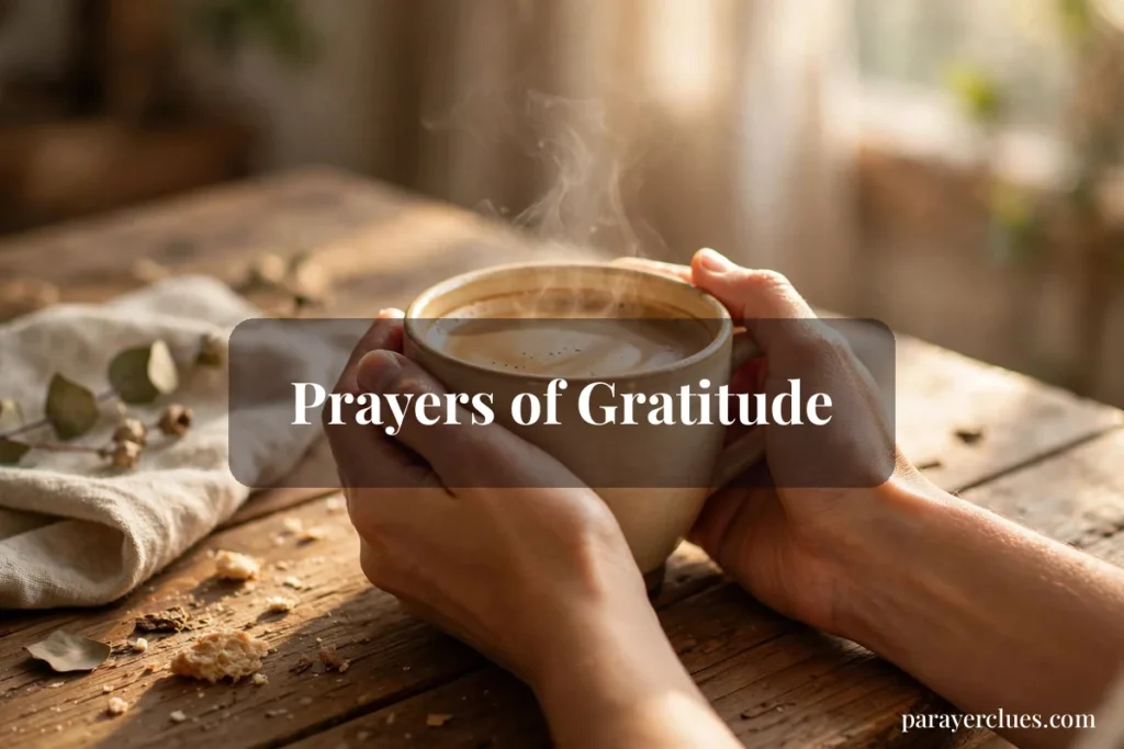 Prayers of Gratitude