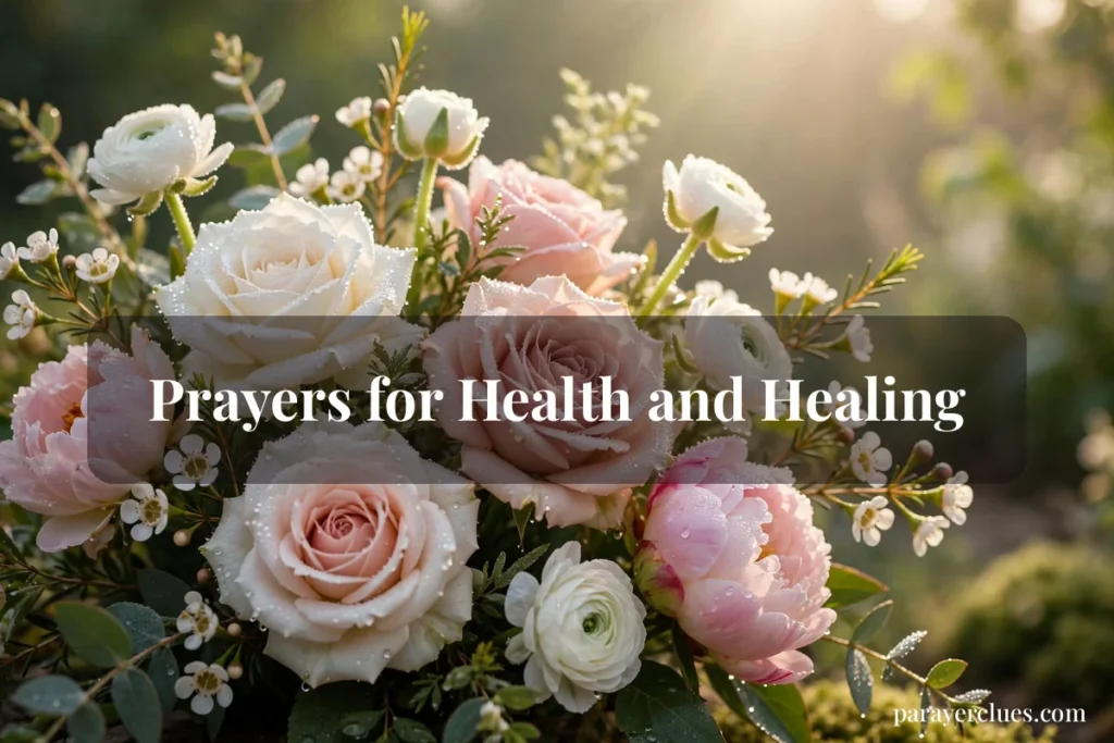 Prayers for Health and Healing