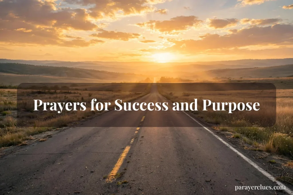 Prayers for Success and Purpose