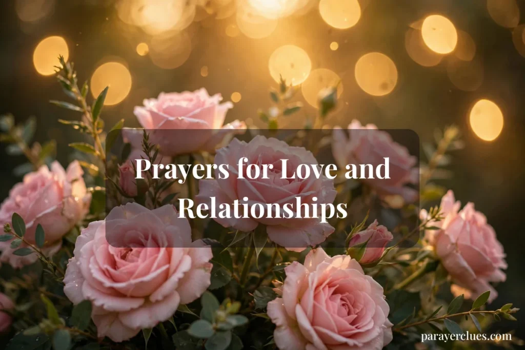 Prayers for Love and Relationships