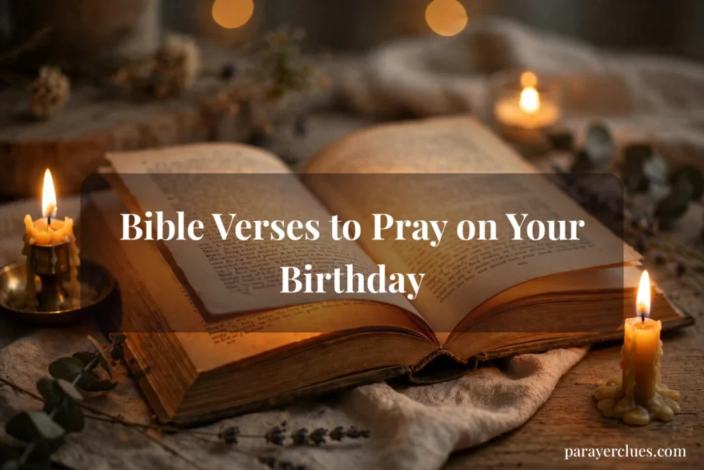 Bible Verses to Pray on Your Birthday