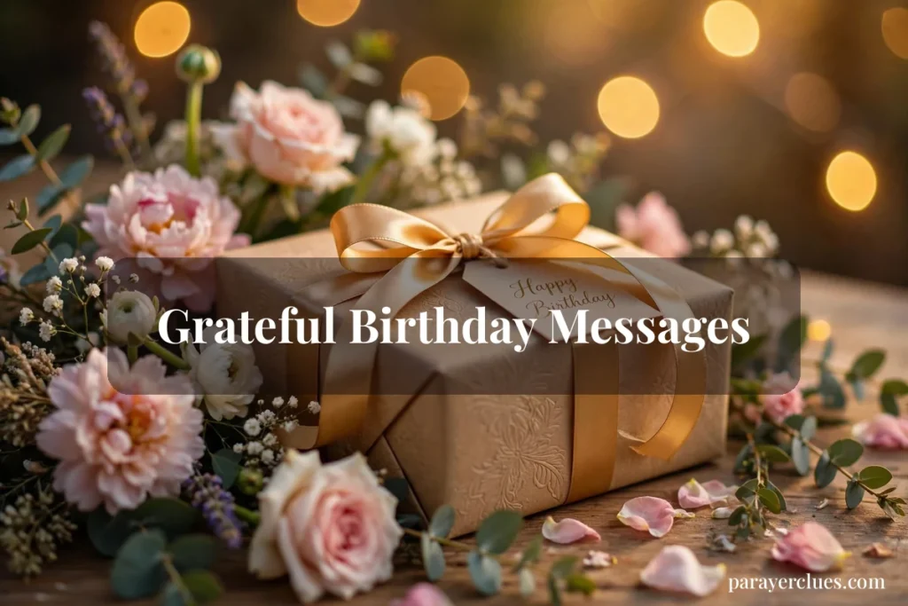 Grateful Birthday Messages