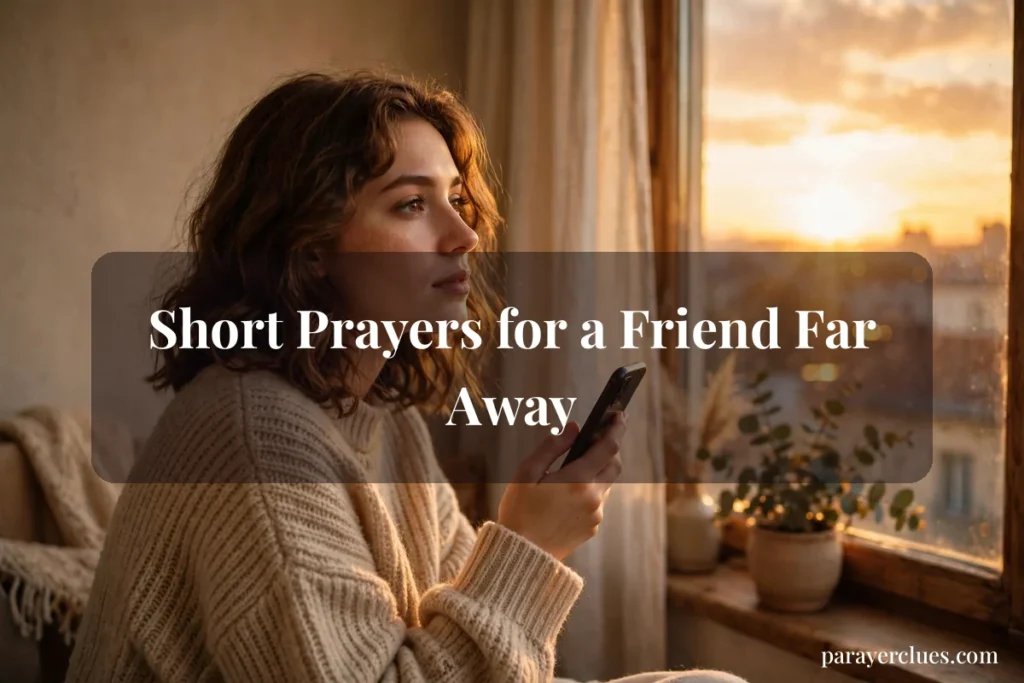 Short Prayers for a Friend Far Away