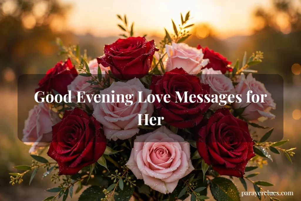 Good Evening Love Messages for Her