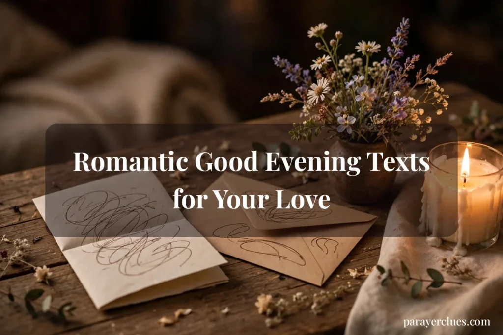Romantic Good Evening Texts for Your Love