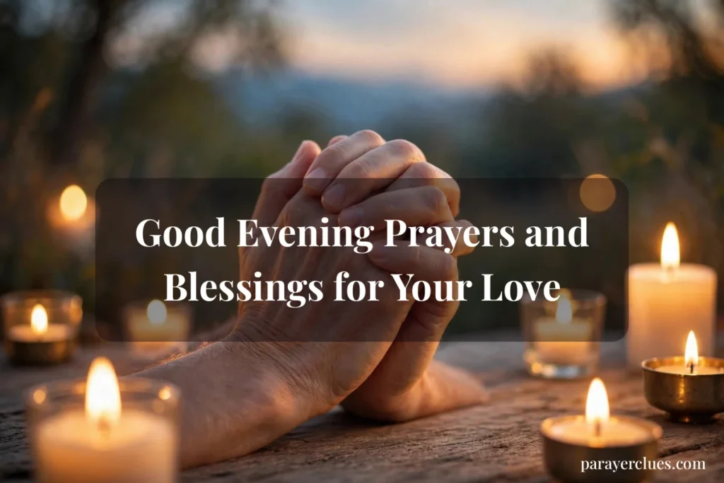 Good Evening Prayers and Blessings for Your Love