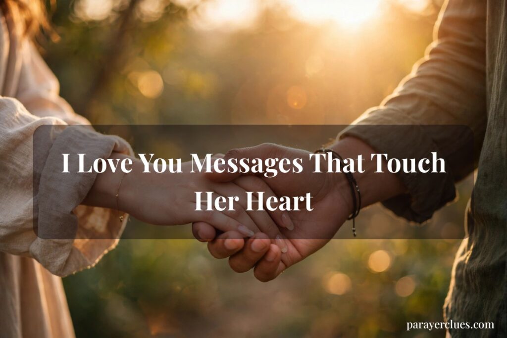 I Love You Messages That Touch Her Heart