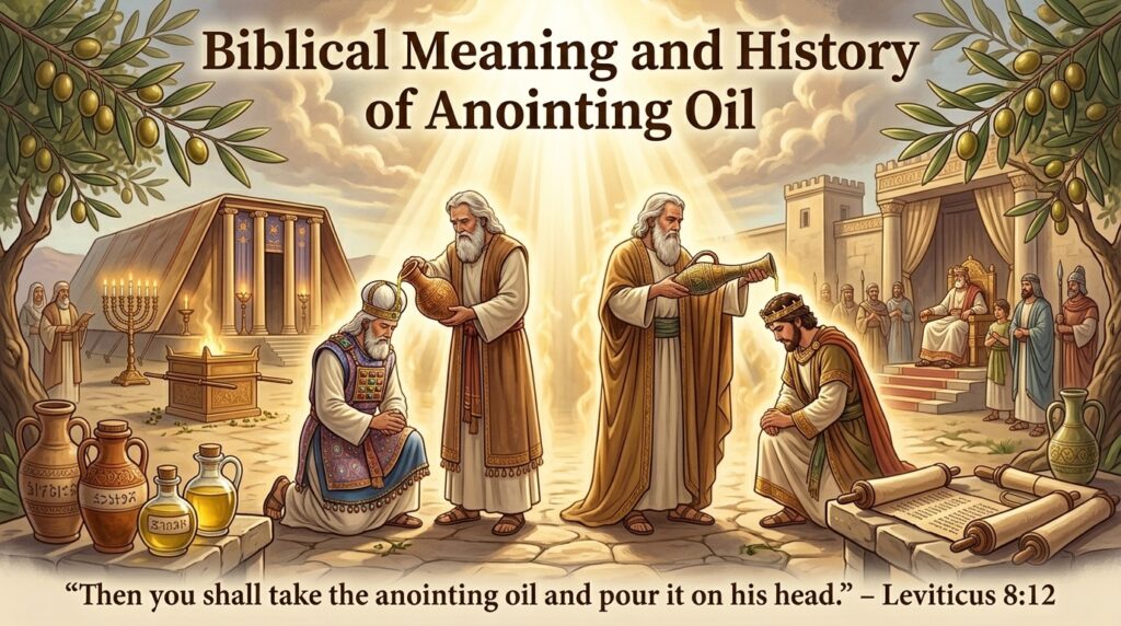 Biblical Meaning and History of Anointing Oil