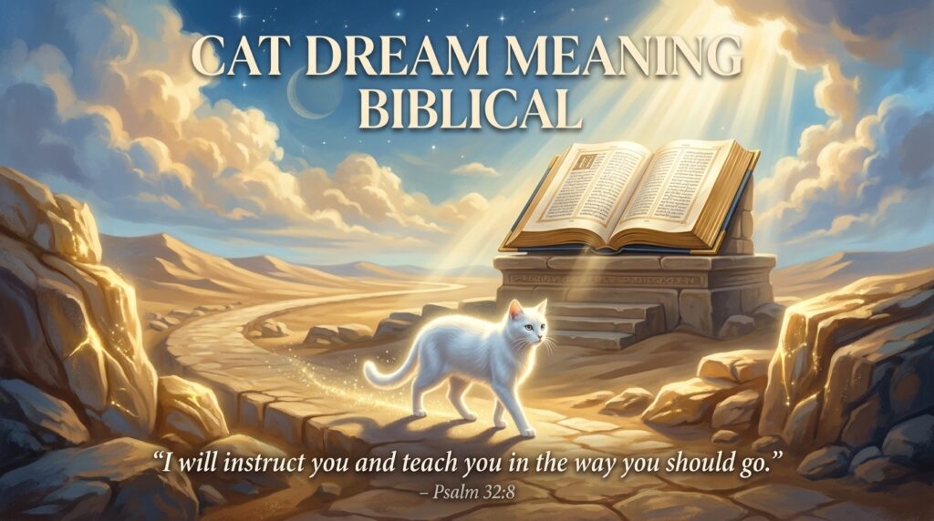 Cat Dream Meaning Biblical