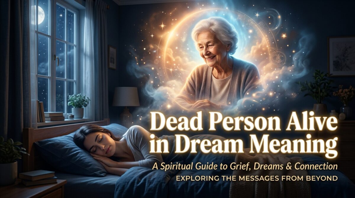 Dead Person Alive in Dream Meaning