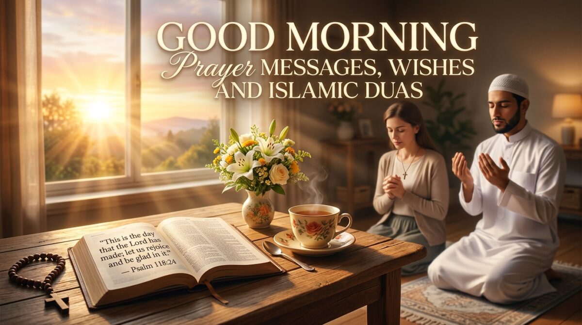 Good Morning Prayer Messages, Wishes and Islamic Duas 
