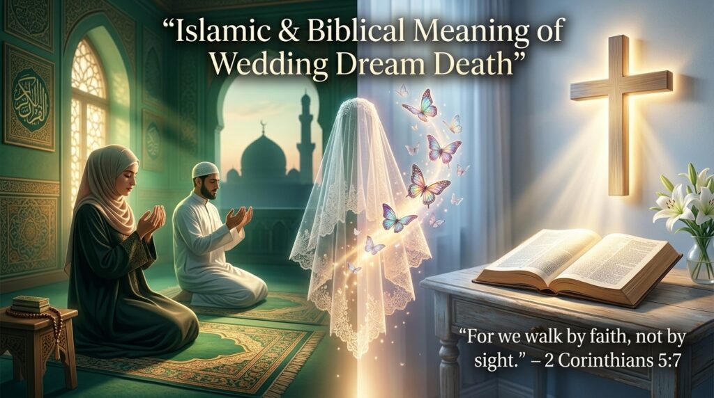 Wedding dream meaning death in Islam