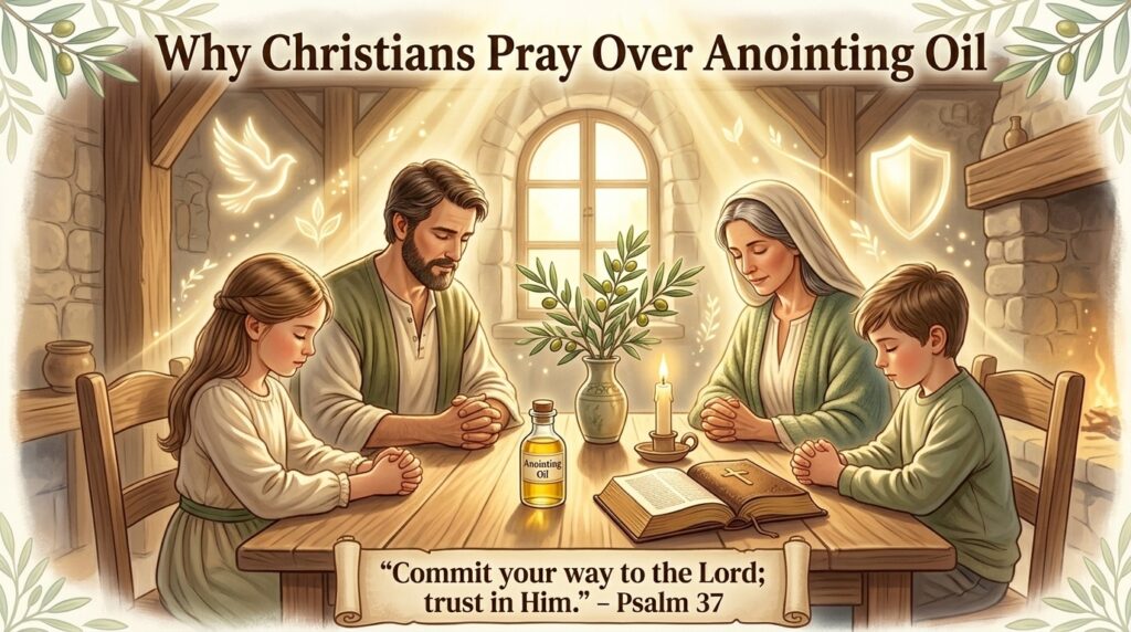 Why Christians Pray Over Anointing Oil