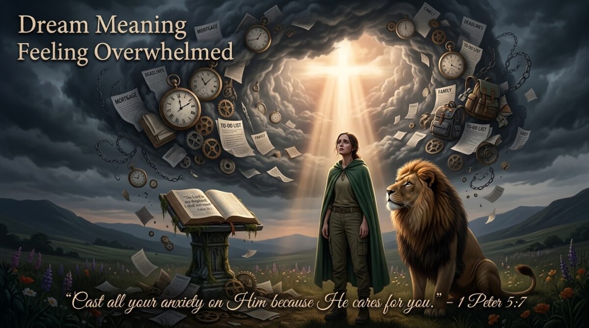 Dream Meaning Feeling Overwhelmed Crying, Stress, and Spiritual Messages 