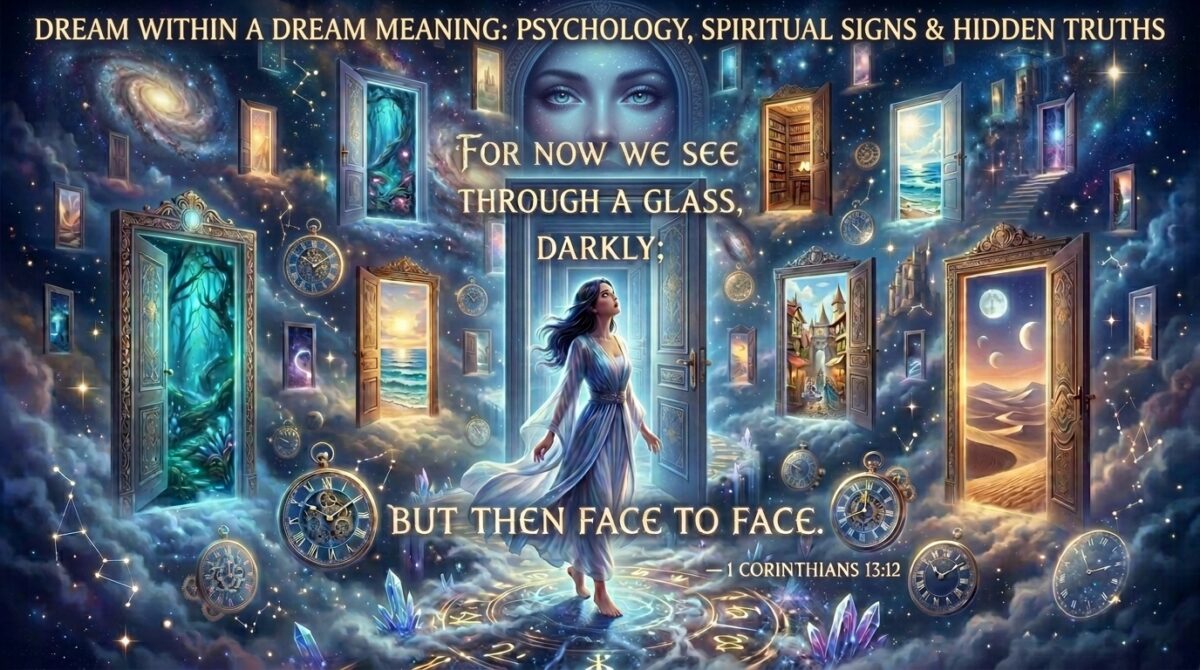 Dream Within a Dream Meaning: Psychology, Spiritual Signs & Hidden Truths