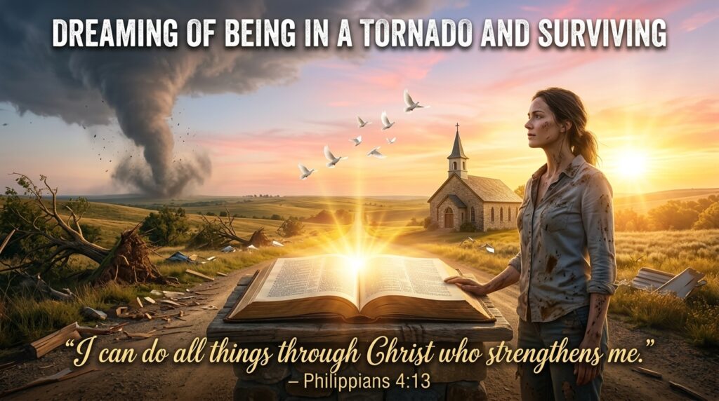 Dreaming of Being in a Tornado and Surviving