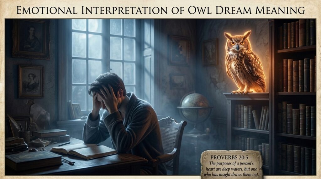 Emotional Interpretation of owl dream meaning