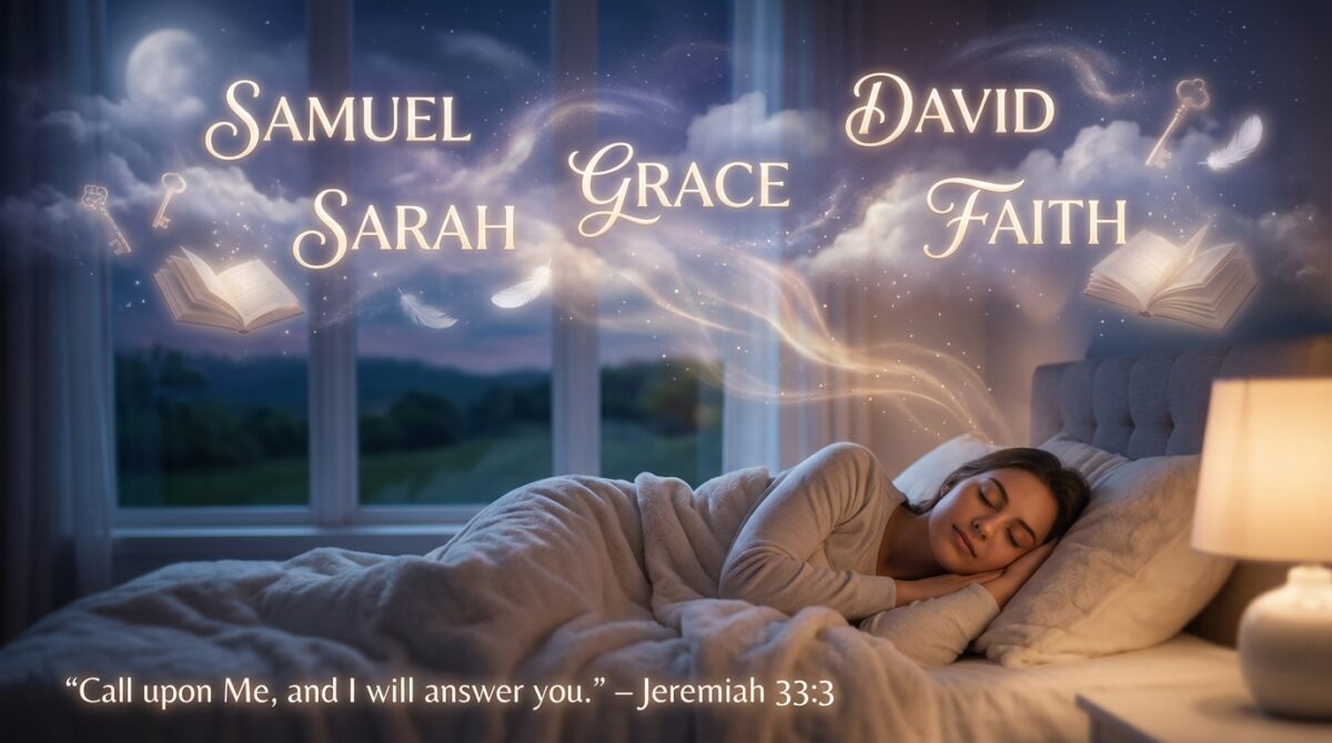 Names Meaning Dream Spiritual, Biblical, Islamic & Psychological Guide 