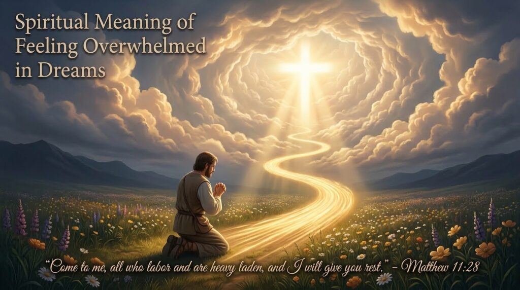 Spiritual Meaning of Feeling Overwhelmed in Dreams