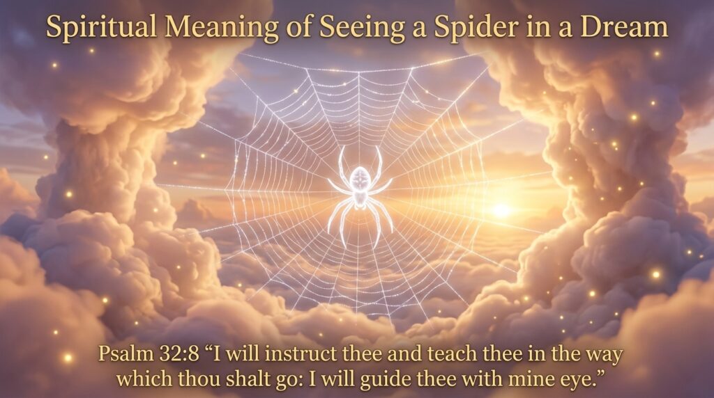 Spiritual Meaning of Seeing a Spider in a Dream