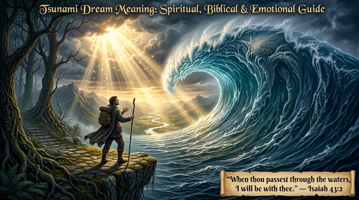 Tsunami Dream Meaning Spiritual, Biblical & Emotional Guide