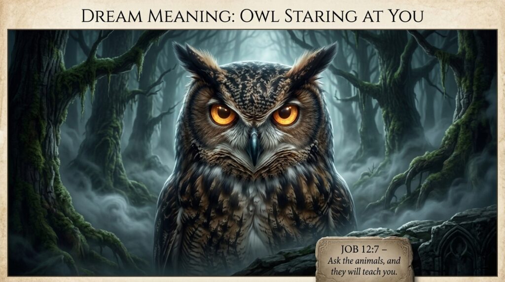 What Does It Mean to Dream of an Owl Staring at You
