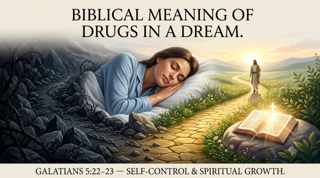 Biblical Meaning of Drugs in a Dream