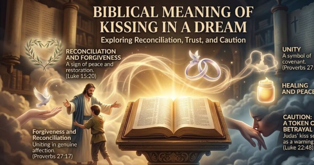Biblical Meaning of Kissing in a Dream