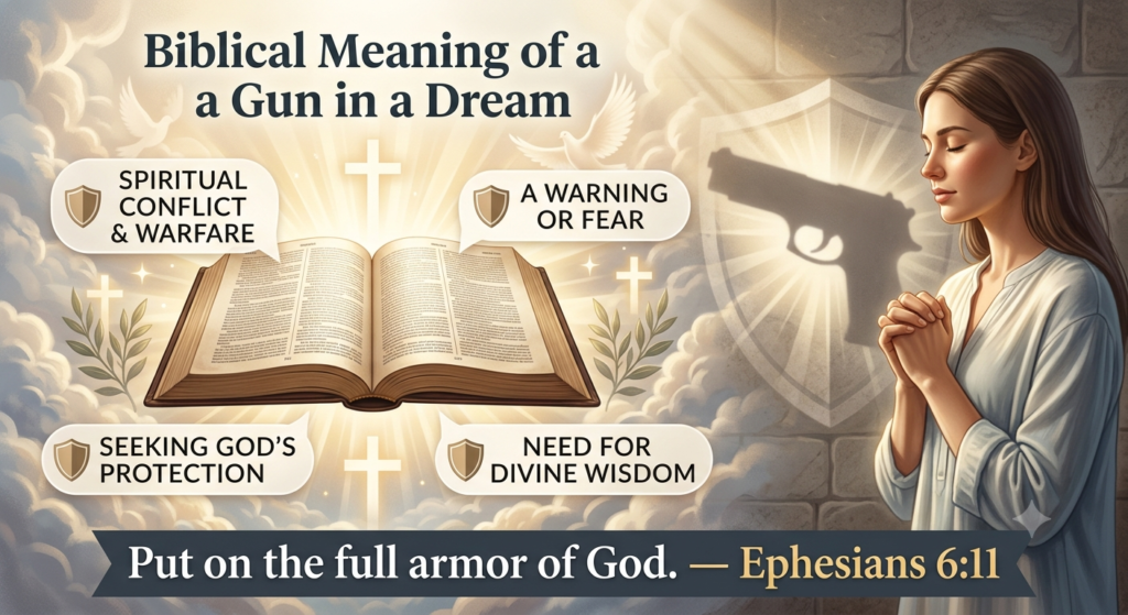 Biblical Meaning of a Gun in a Dream