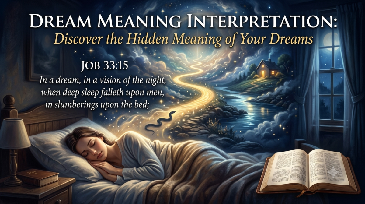 Dream Meaning Interpretation Discover the Hidden Meaning of Your Dreams