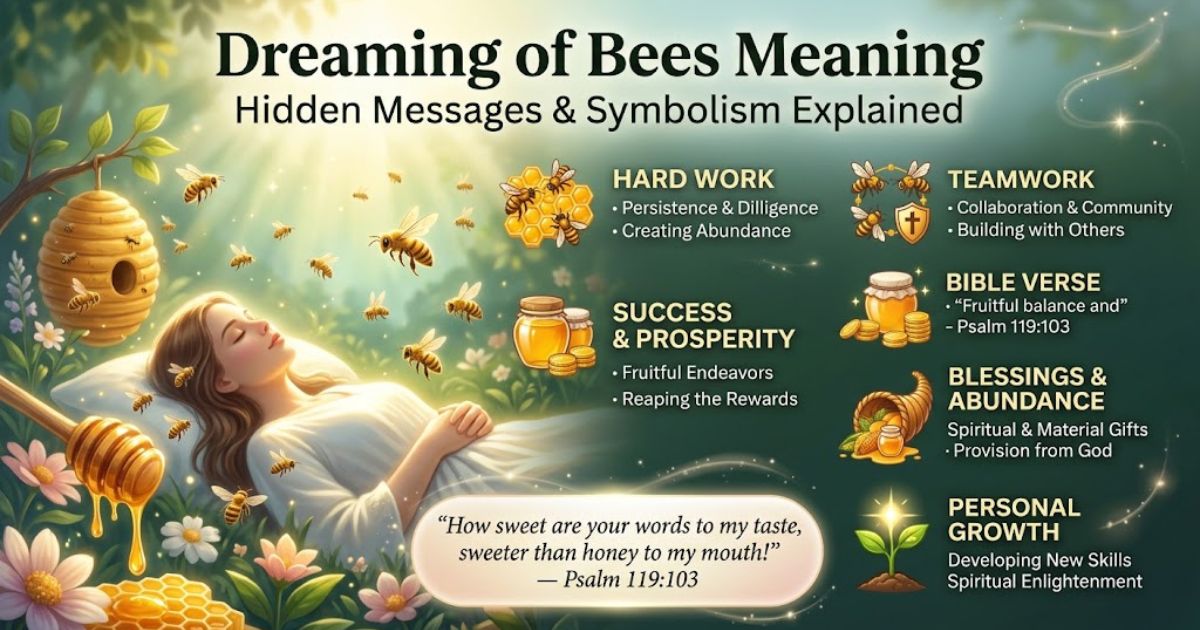 Dreaming of Bees Meaning: Hidden Messages & Symbolism Explained 