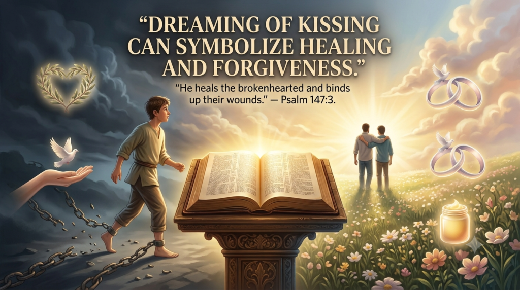 Dreaming of Kissing Can Symbolize Healing and Forgiveness