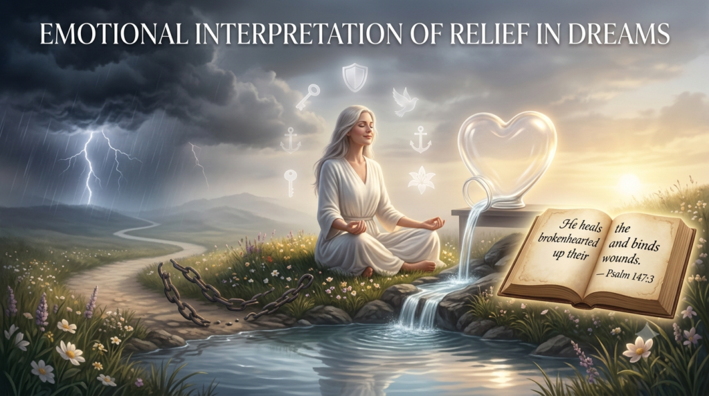 Emotional Interpretation of Relief in Dreams