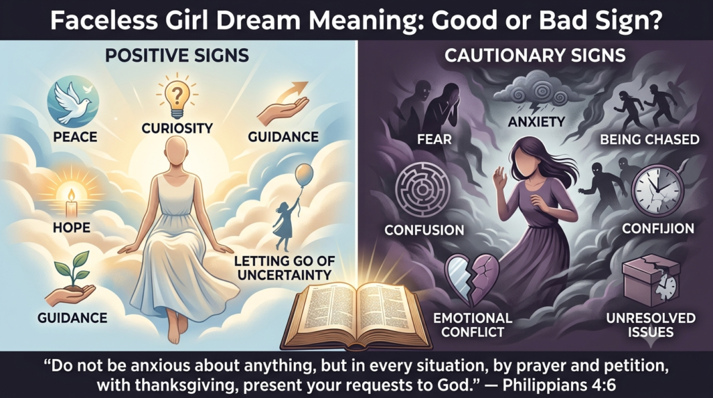 Is Seeing a Faceless Girl in a Dream a Good or Bad Sign