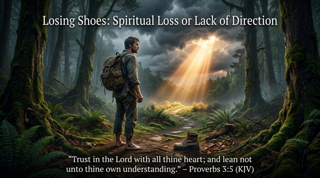 Losing Shoes Spiritual Loss or Lack of Direction
