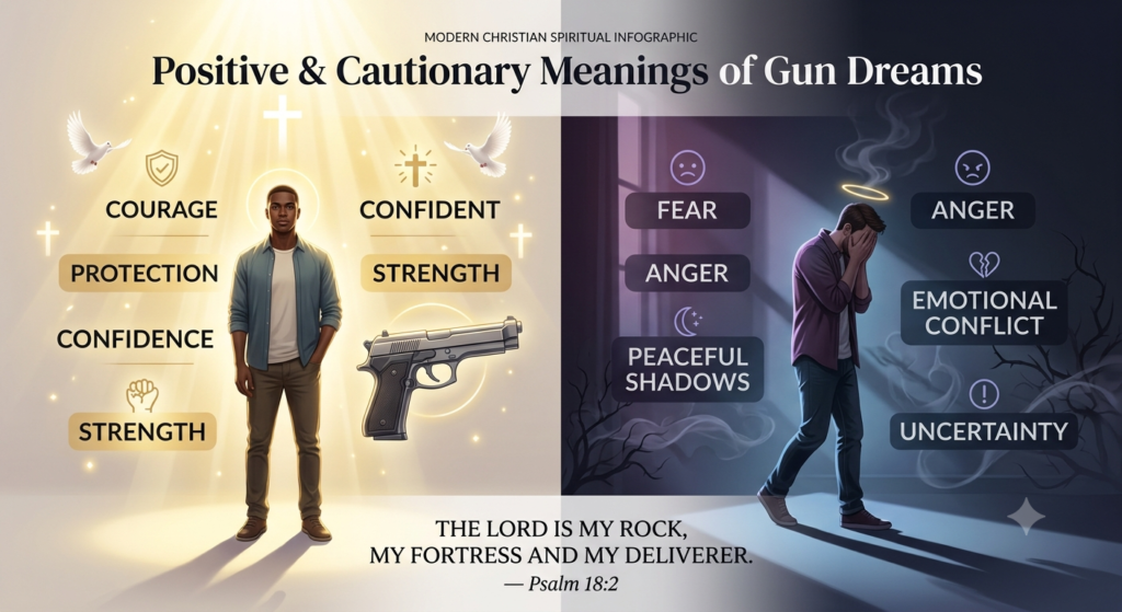 Negative or Cautionary Meanings of Gun Dreams