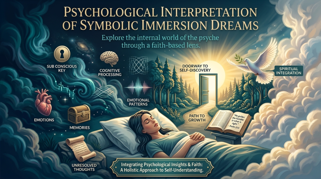 Psychological Interpretation of Symbolic Immersion Dreams