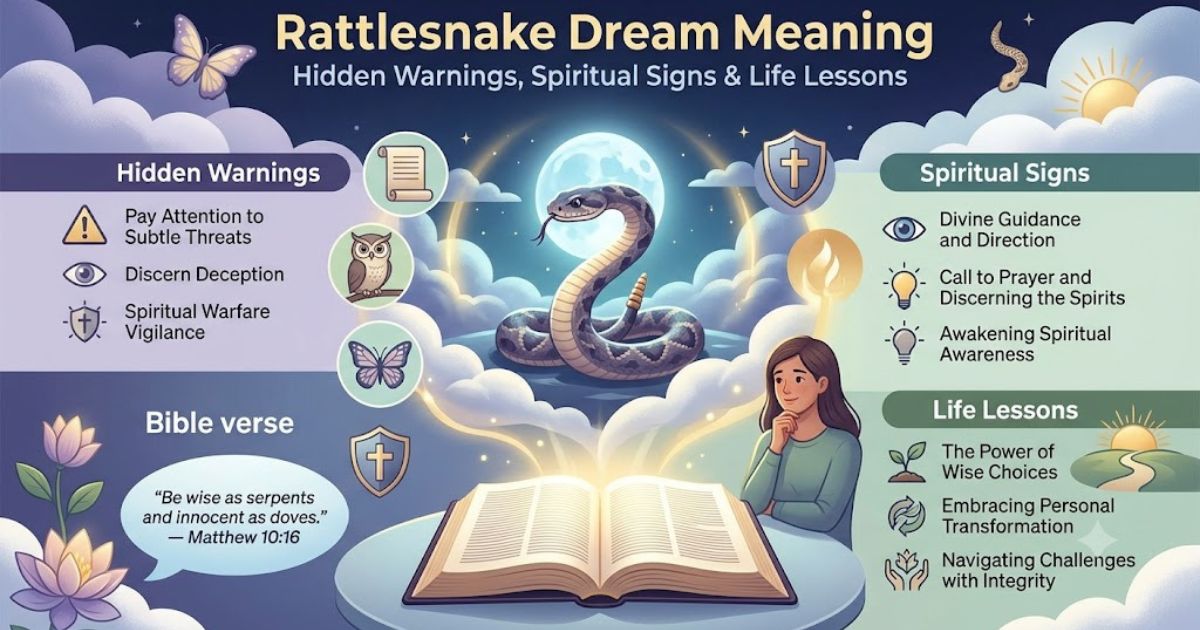 Rattlesnake Dream Meaning: 15 Hidden Warnings & Spiritual Signs