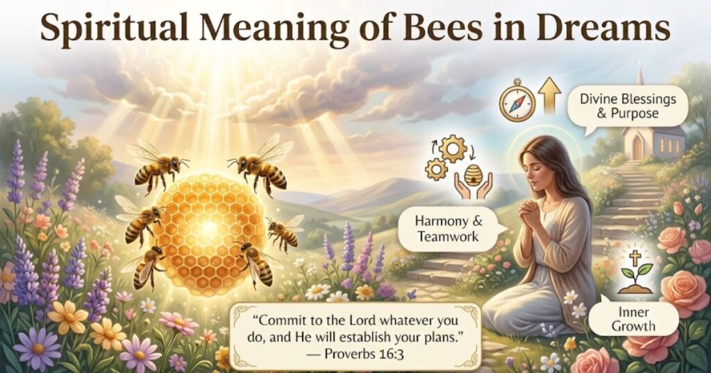 Spiritual Meaning of Bees in Dreams