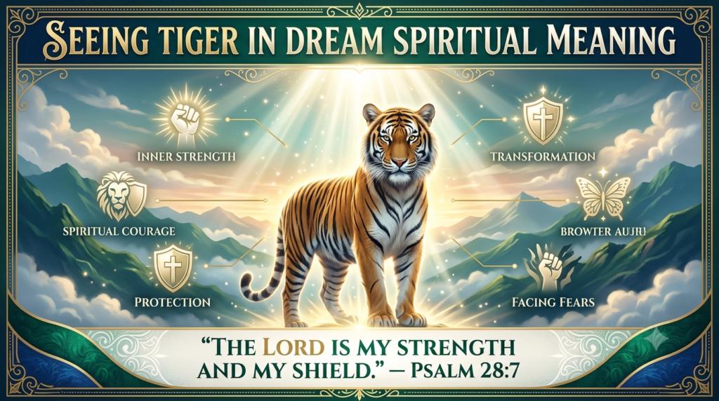 Spiritual Meaning of Dreaming About a Tiger