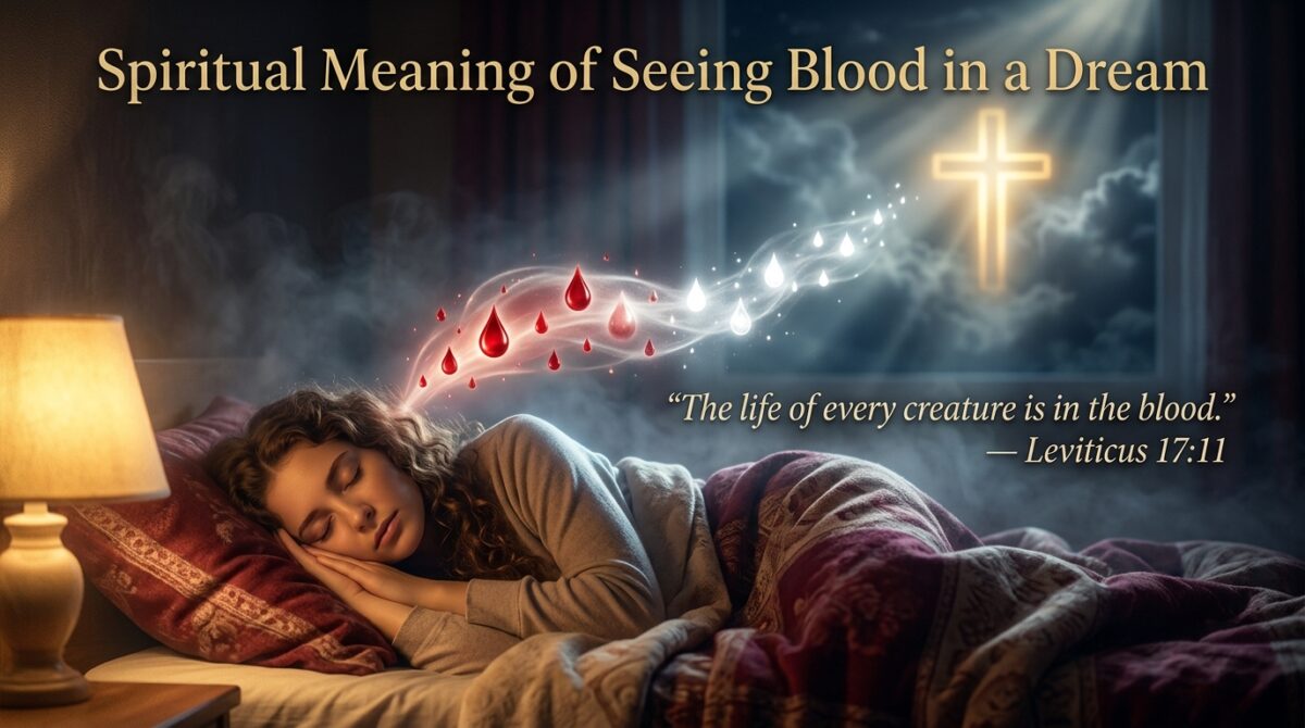 Spiritual Meaning of Seeing Blood in a Dream Biblical, Islamic & Spiritual Interpretations 