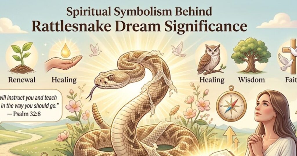 Spiritual Symbolism Behind Rattlesnake Dream Significance