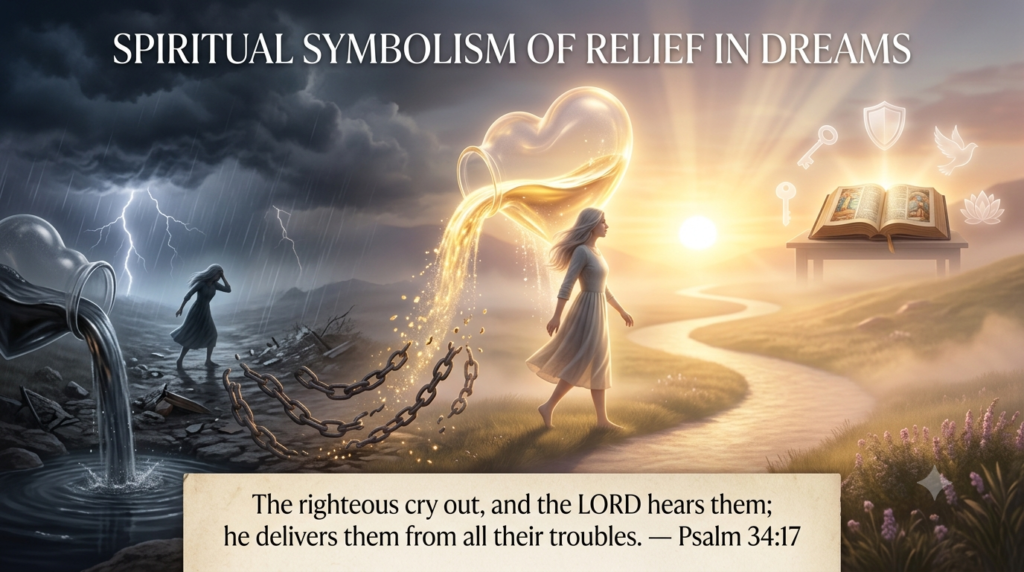Spiritual Symbolism of Relief in Dreams