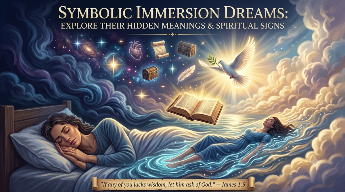 Symbolic Immersion Dreams Explore Their Hidden Meanings & Spiritual Signs