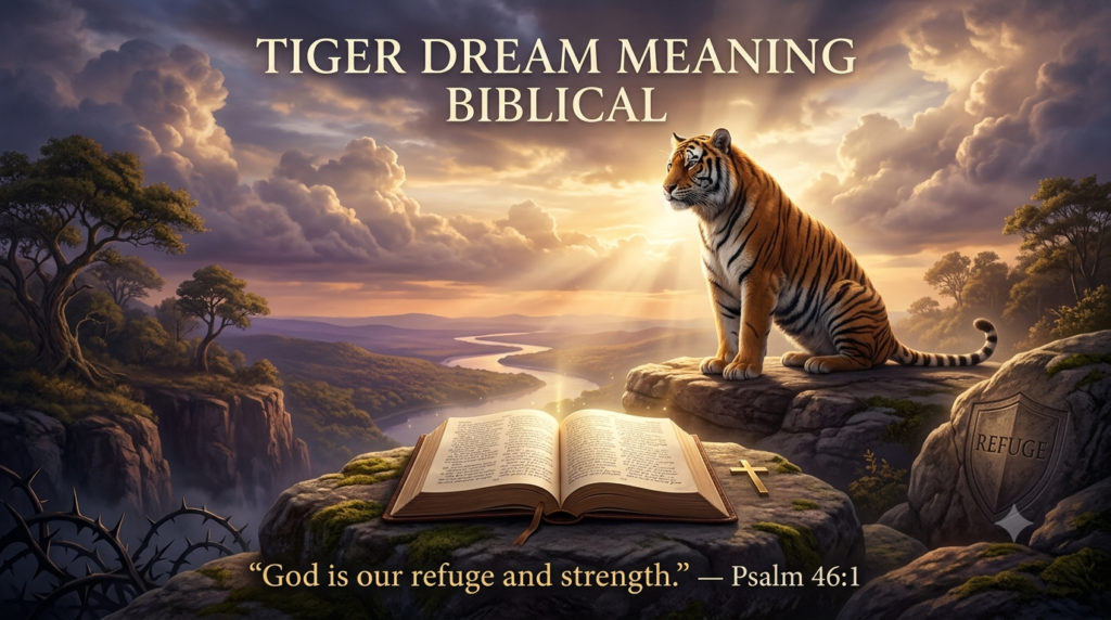 Tiger Dream Meaning in the Bible
