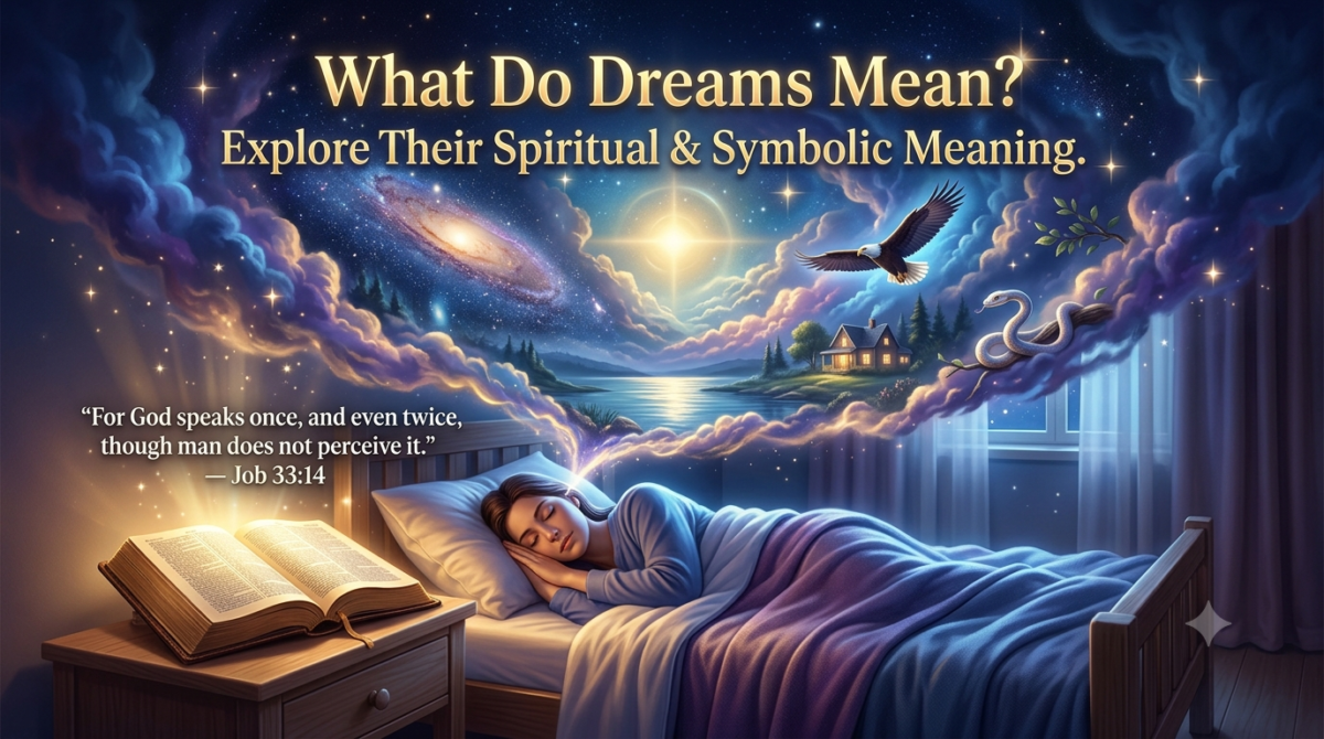 What Do Dreams Mean Explore Their Spiritual & Symbolic Meaning
