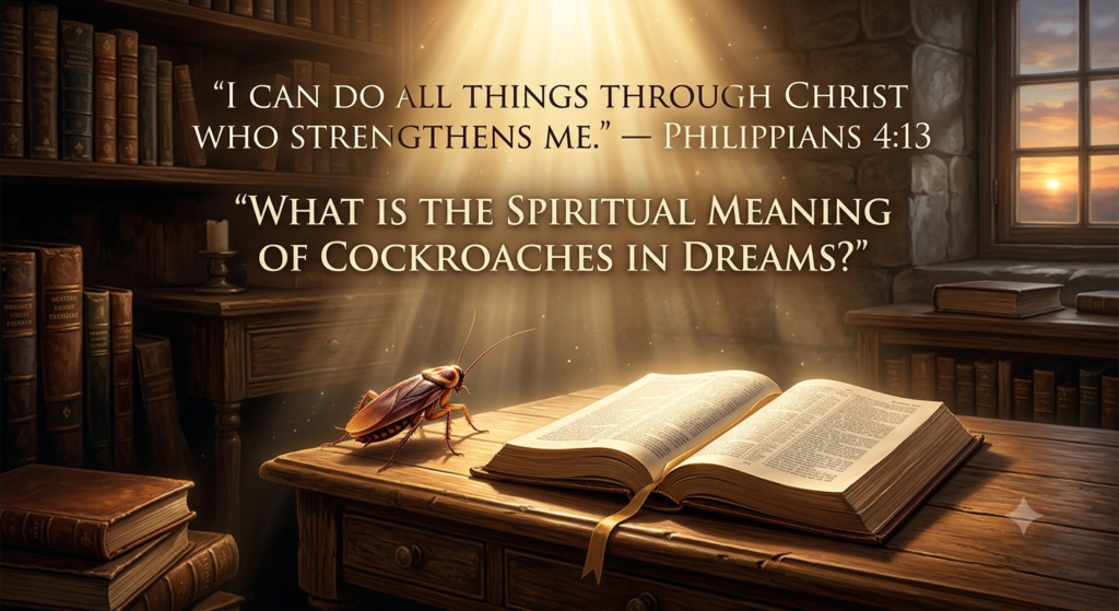 What Is the Spiritual Meaning of Cockroaches in Dreams