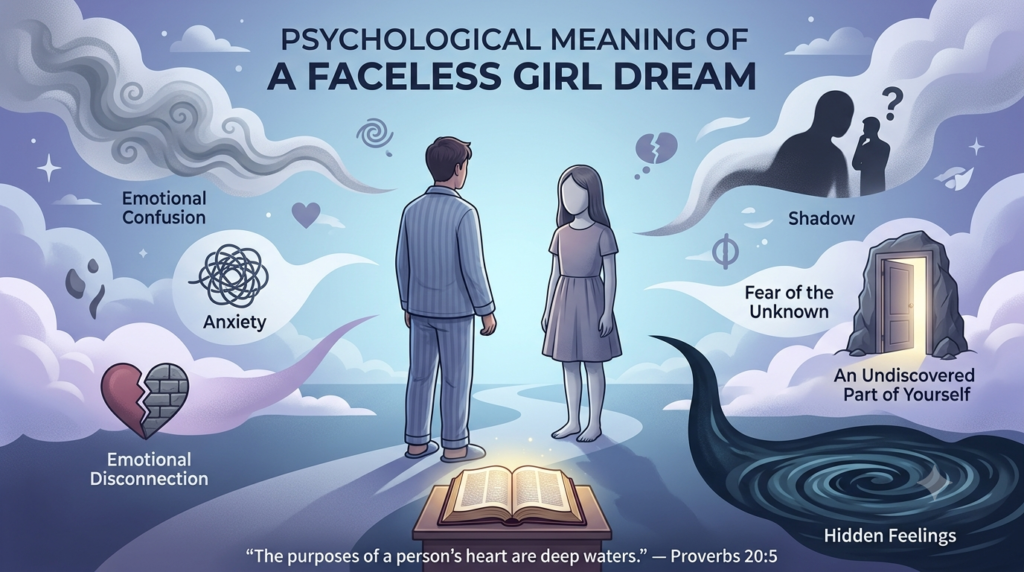 Why Did You See a Faceless Girl in Your Dream Psychological Meaning