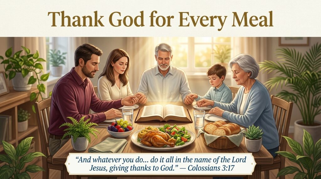 Bible Verses About Food, Gratitude, and God’s Provision